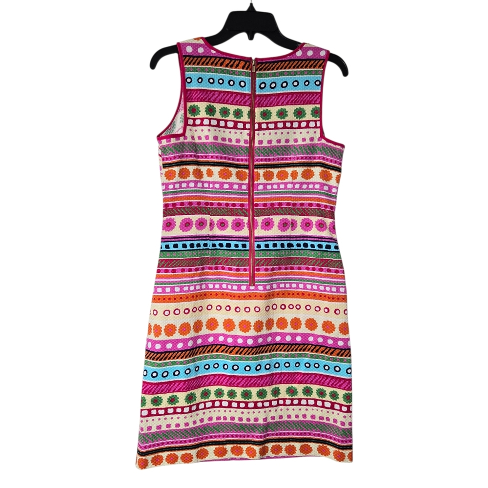 Talbots Multicolor Patterned Textured Sleeveless … - image 3